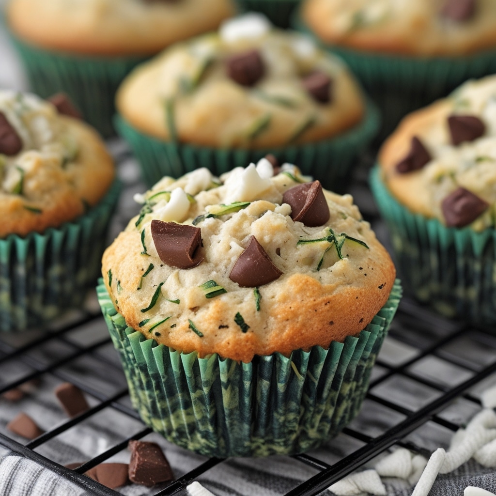 Cottage Cheese Zucchini Protein Muffins