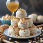 Honey Oat Protein Frozen Yogurt Bites