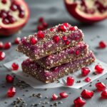 Pomegranate Chia Protein Energy Bars