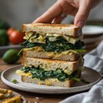Spinach Artichoke White Bean Sandwich