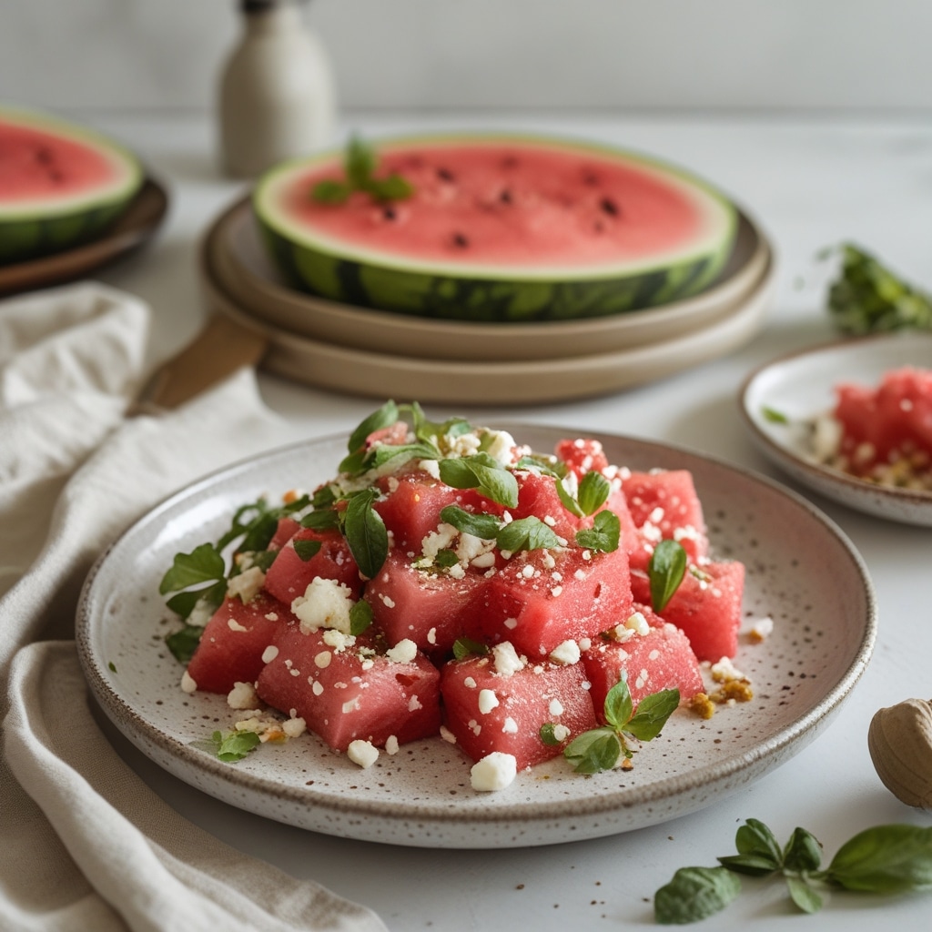 Watermelon Feta Salad