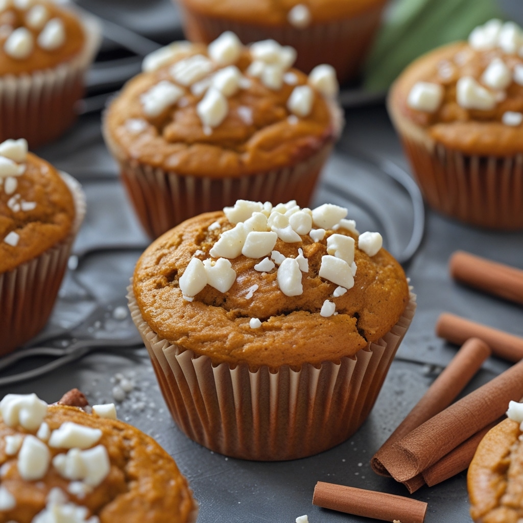 Cottage Cheese Pumpkin Muffins