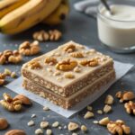 Banana Walnut Protein Energy Bars