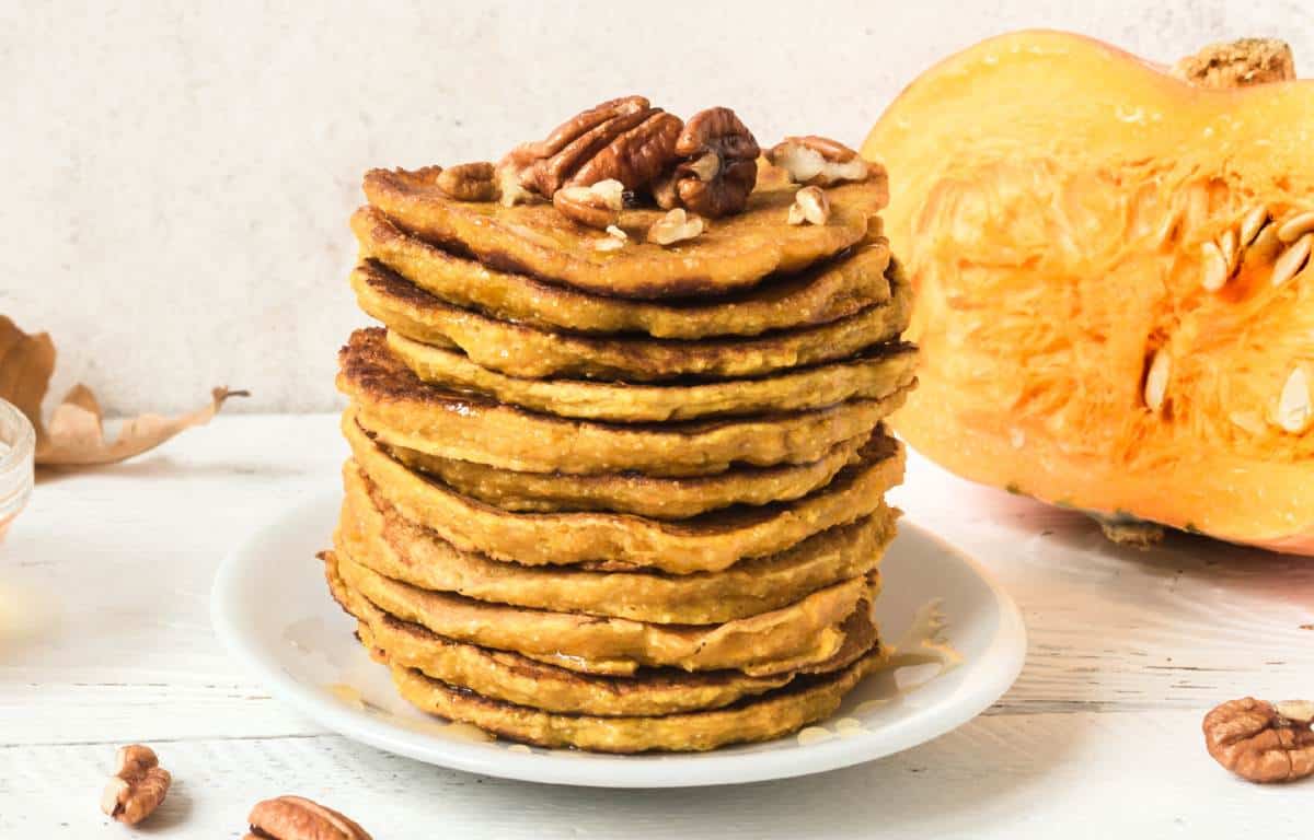 Low Calorie Pumpkin Pancakes