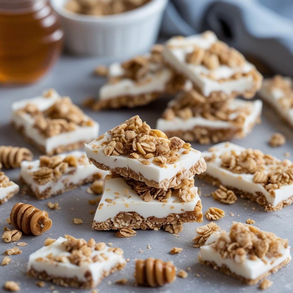 Greek Yogurt Honey Granola Bark