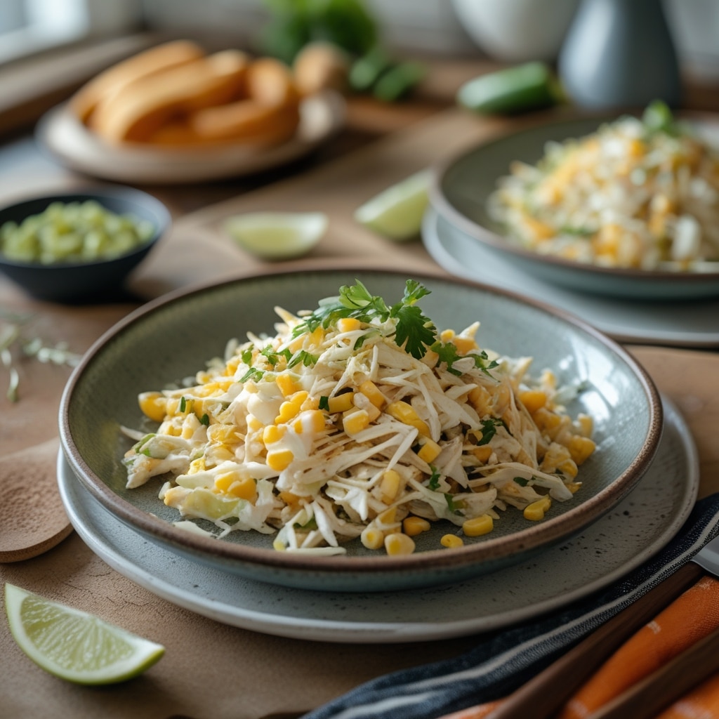 Jalapeno Corn Coleslaw