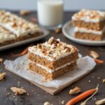 Cottage Cheese Carrot Cake Protein Bars