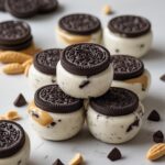 Frozen Peanut Butter Oreo Greek Yogurt Bites