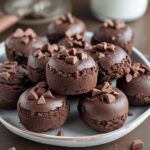 Brownie Fudge Protein Frozen Yogurt Bites