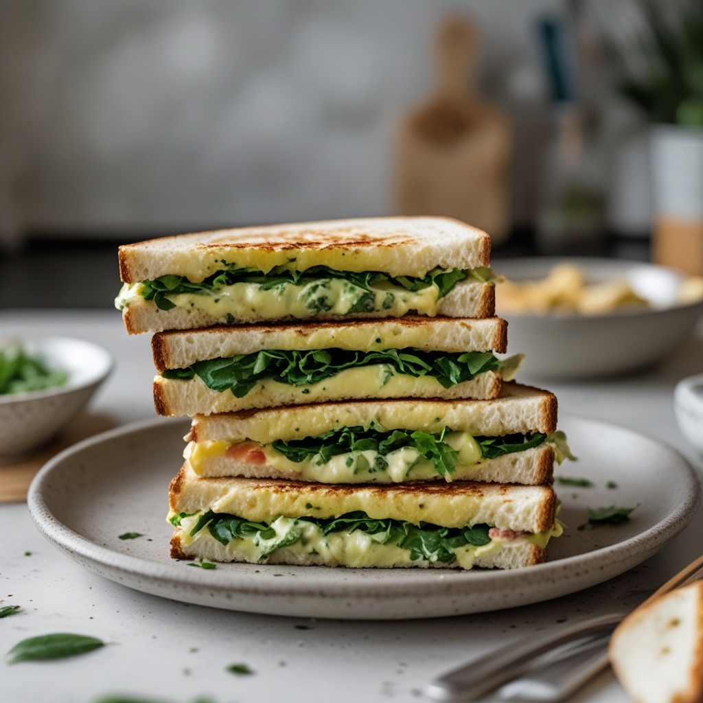 Green Goddess Vegan Grilled Cheese