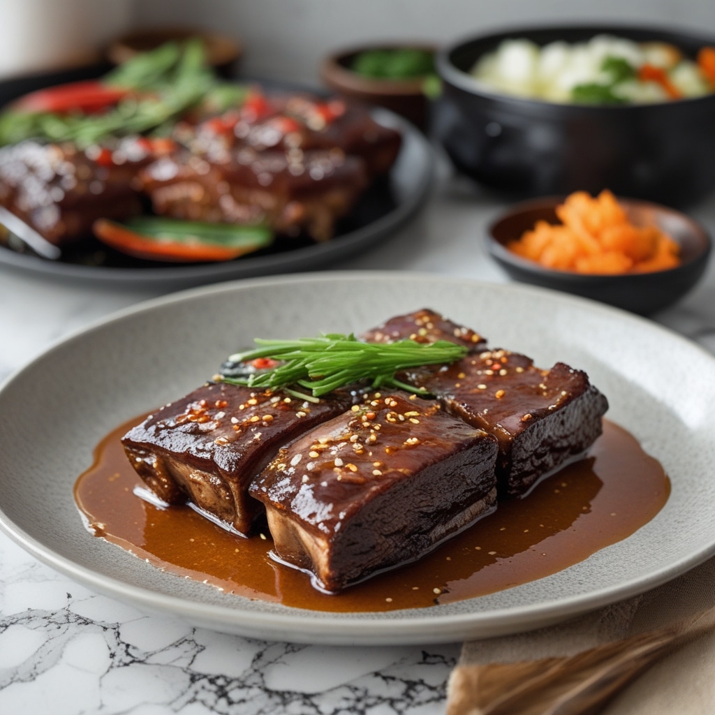 Korean BBQ Short Ribs Recipe