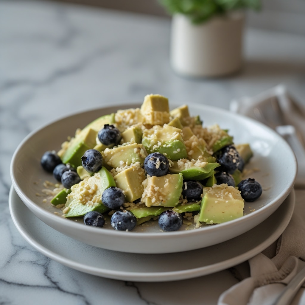 Blueberry Avocado Fitness Salad