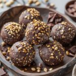 Sesame Cocoa Protein Bites