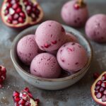 Pomegranate Acai Protein Frozen Yogurt Bites