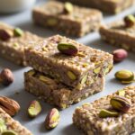 Pistachio Honey Protein Energy Bars