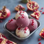 Acai Pomegranate Protein Frozen Yogurt Balls