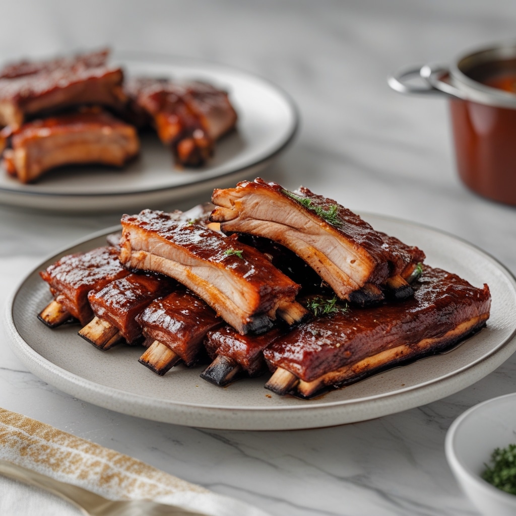 The Best Tender Slow Cooker BBQ Ribs