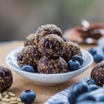 Blueberry Hemp Protein Energy Balls