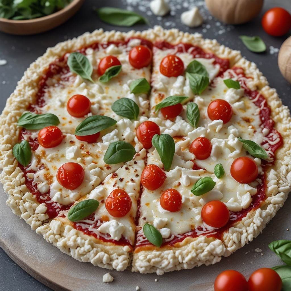 Cottage Cheese Pizza Crust [Low Carb + High Protein]