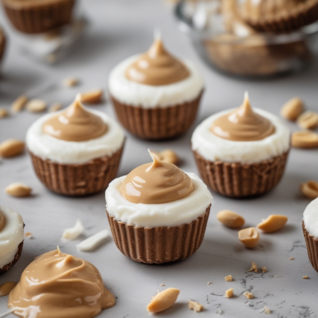 Irresistible Frozen Greek Yogurt Peanut Butter Bites