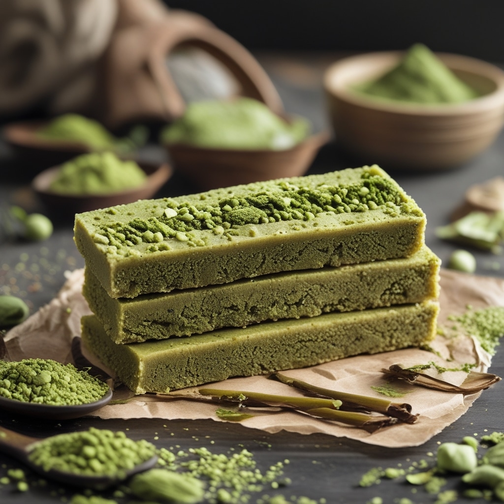 Matcha Green Tea Protein Energy Bars