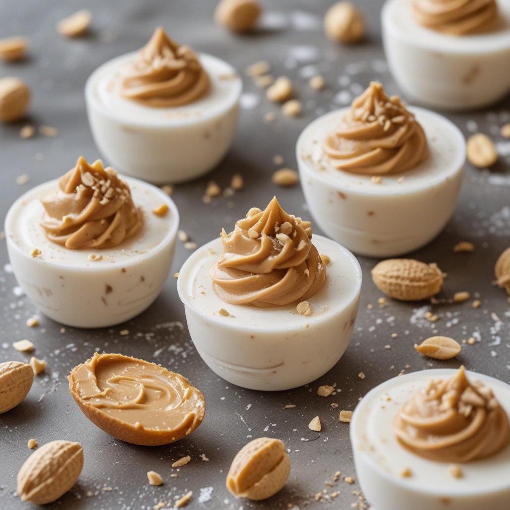 High Protein Frozen Peanut Butter Greek Yogurt Bites