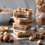 Hazelnut Fudge Protein Cottage Cheese Bars