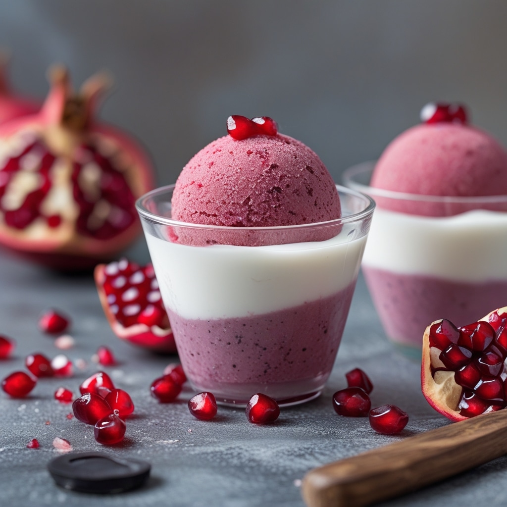 Pomegranate Acai Protein Frozen Yogurt Bites