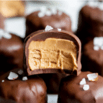 High Protein Frozen Peanut Butter Greek Yogurt Bites