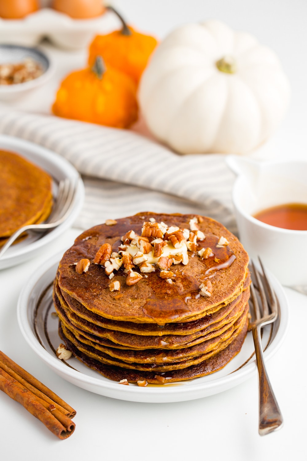 Easy Pumpkin Pancakes (gluten-free option)