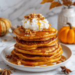Pumpkin Spice Cottage Cheese Pancakes