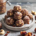 Frozen Cashew Butter Date Energy Balls