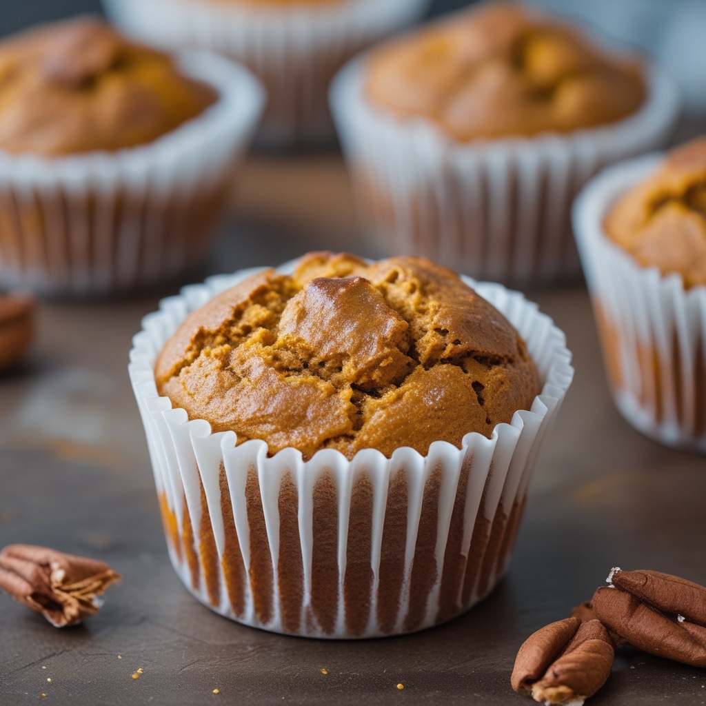 Healthy Pumpkin Muffins