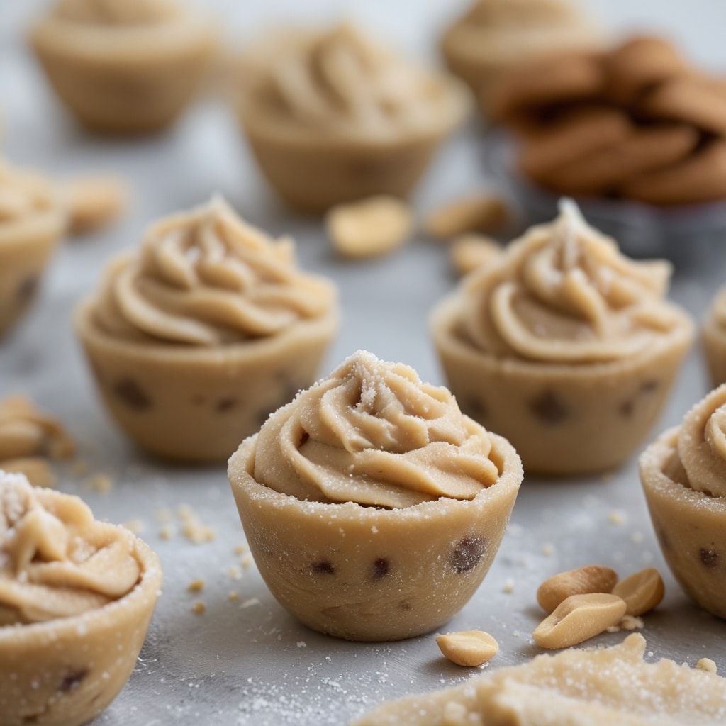 Peanut Butter Cookie Dough Frozen Bites