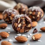 High Protein Almond Joy Energy Balls