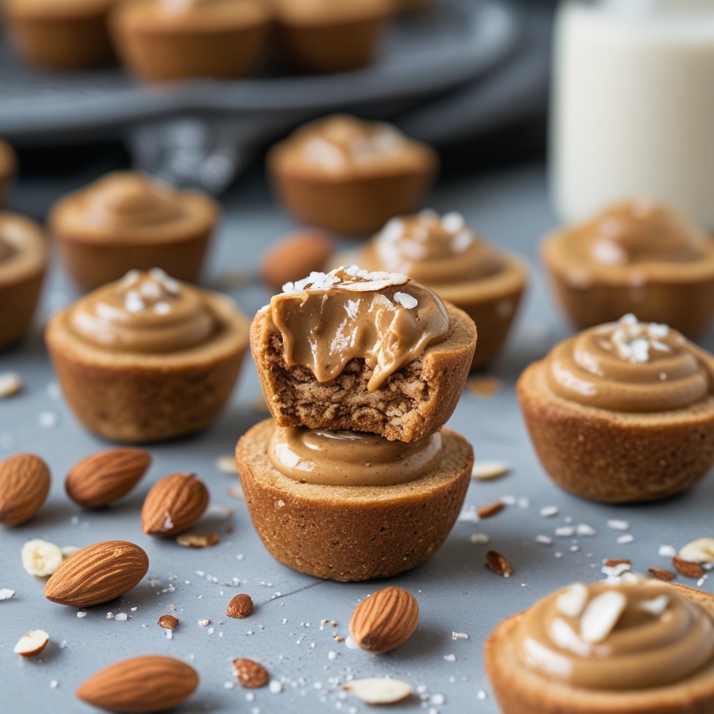 High Protein Almond Butter Banana Bites