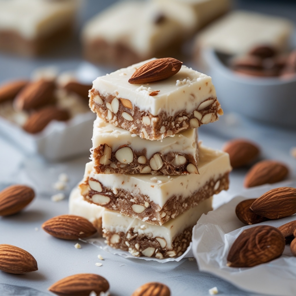 High Protein Almond Joy Frozen Bars
