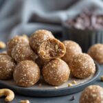 Cashew Vanilla Protein Energy Balls