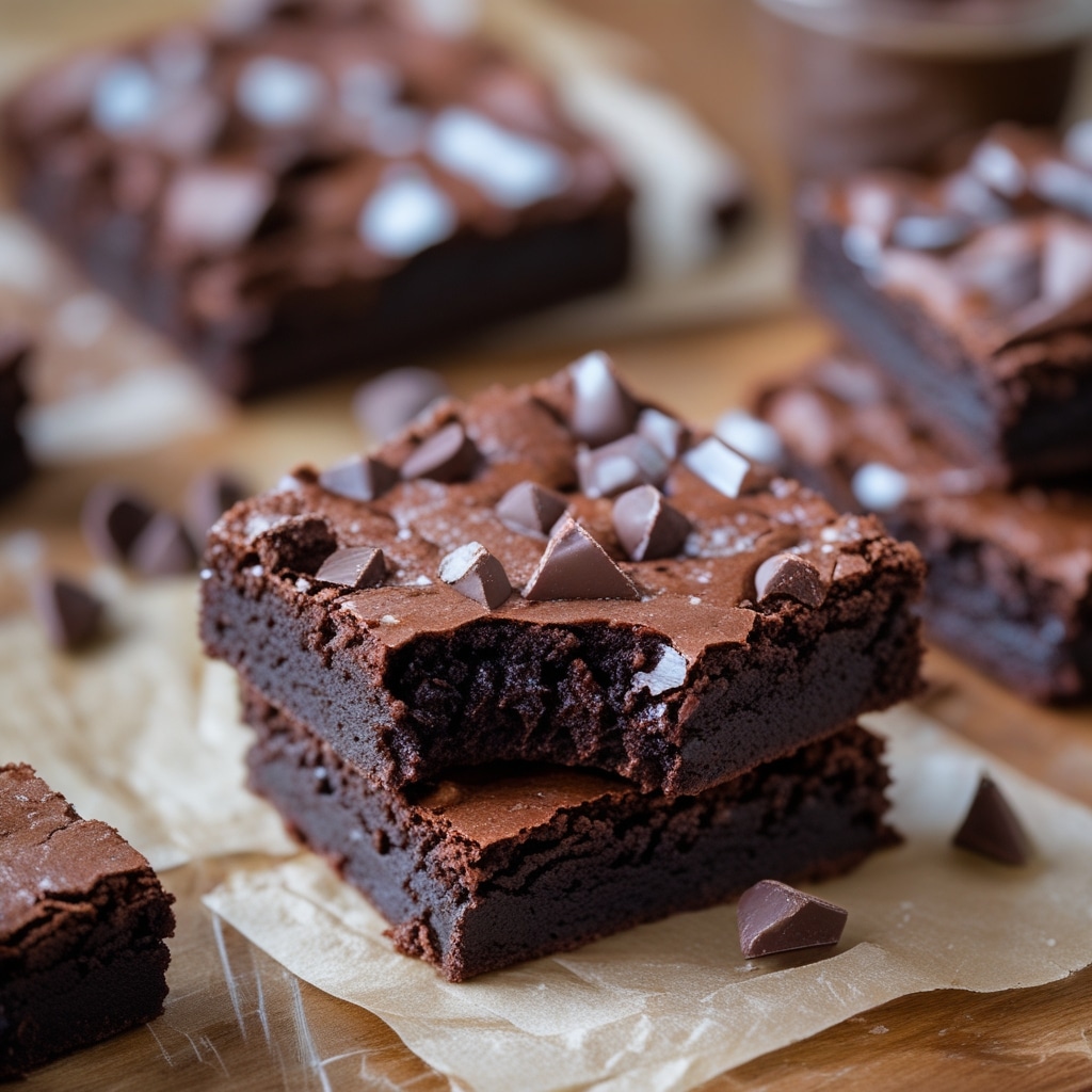 Protein Cottage Cheese Flourless Brownies