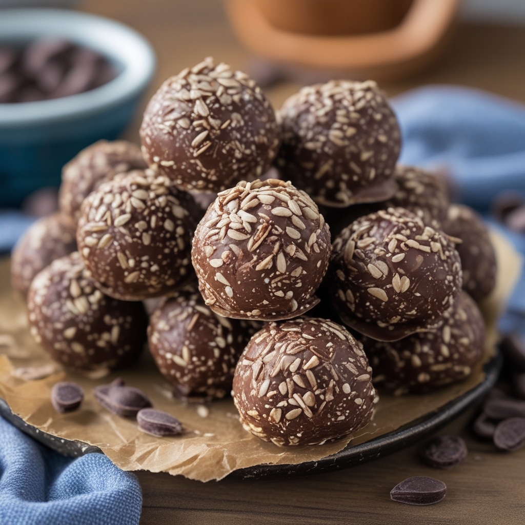 Sunflower Seed Chocolate Protein Energy Bites