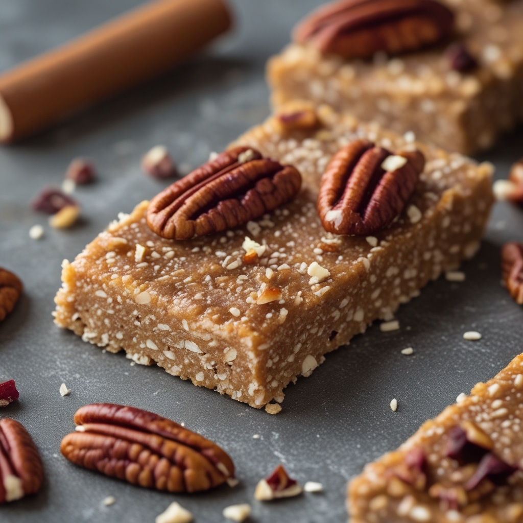 Pecan Maple Protein Energy Bars