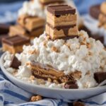 Cottage Cheese & Peanut Butter Snickers Dessert