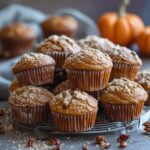 Healthy Greek Yogurt Pumpkin Muffins