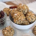 Salted Caramel Medjool Date Protein Balls