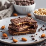 No-Bake Chocolate Almond Butter Chia Bars