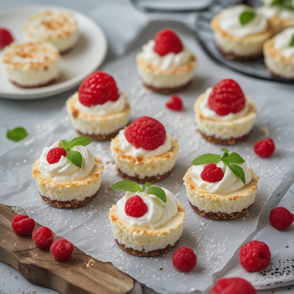 Cottage Cheese Cheesecake Bites: High Protein