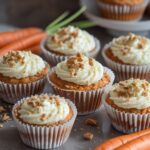 Cottage Cheese Carrot Cake Muffins [Sugar-Free]