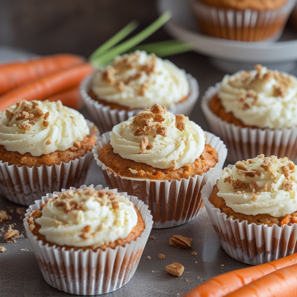 Cottage Cheese Carrot Cake Muffins [Sugar-Free]
