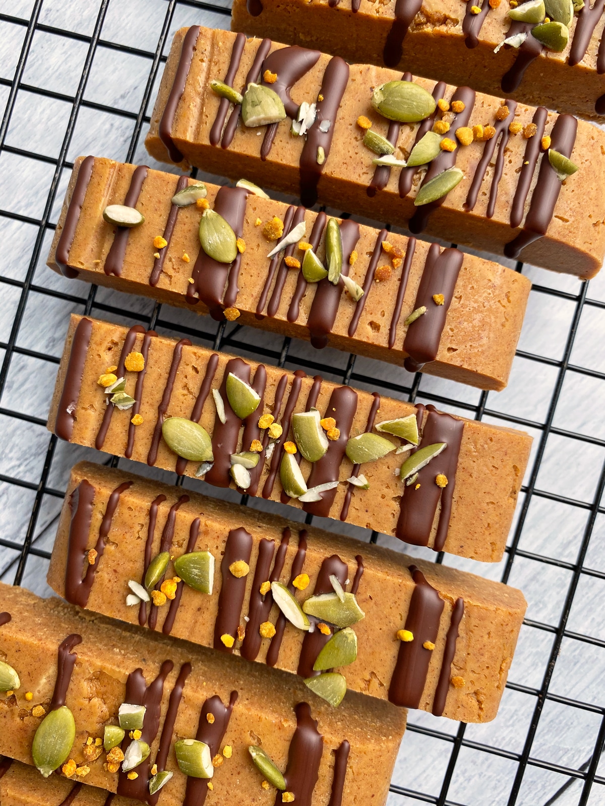Pumpkin Protein Bars (Low Carb No Bake)