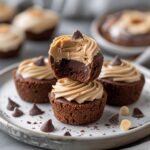 High Protein Chocolate Peanut Butter Swirl Bites
